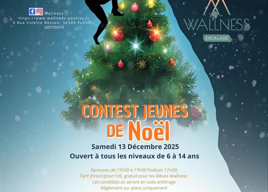Contest Jeunes de Noël à Wallness Pontivy