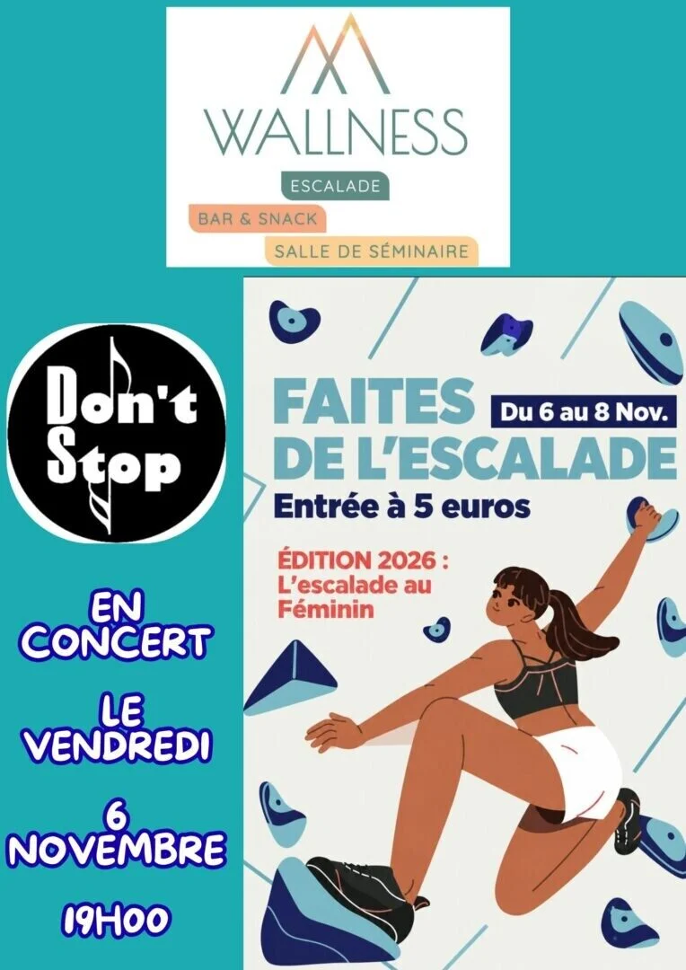 Visuel Faites de l escalade a Wallness Pontivy Visuel Faites de l escalade a Wallness Pontivy